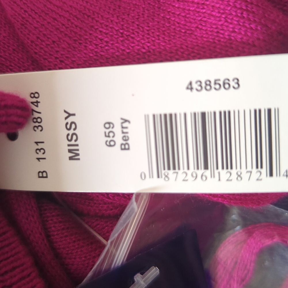 Peter Nygard Fringe Cowl Neck Top - Picture 15 of 16